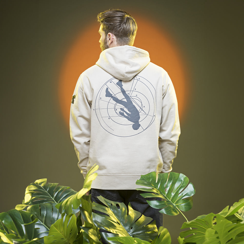 Hoodie Chute tangible - Beige