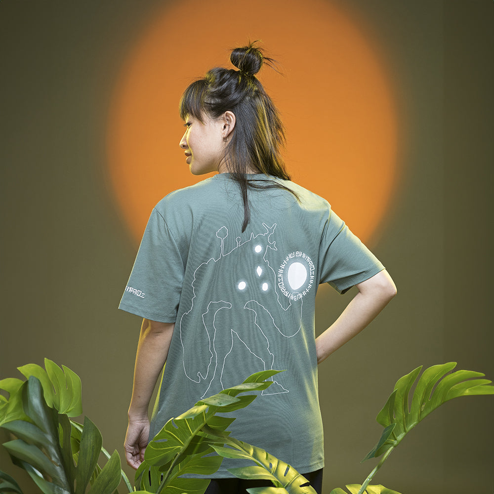 T-shirt Pilier du réel - Vert