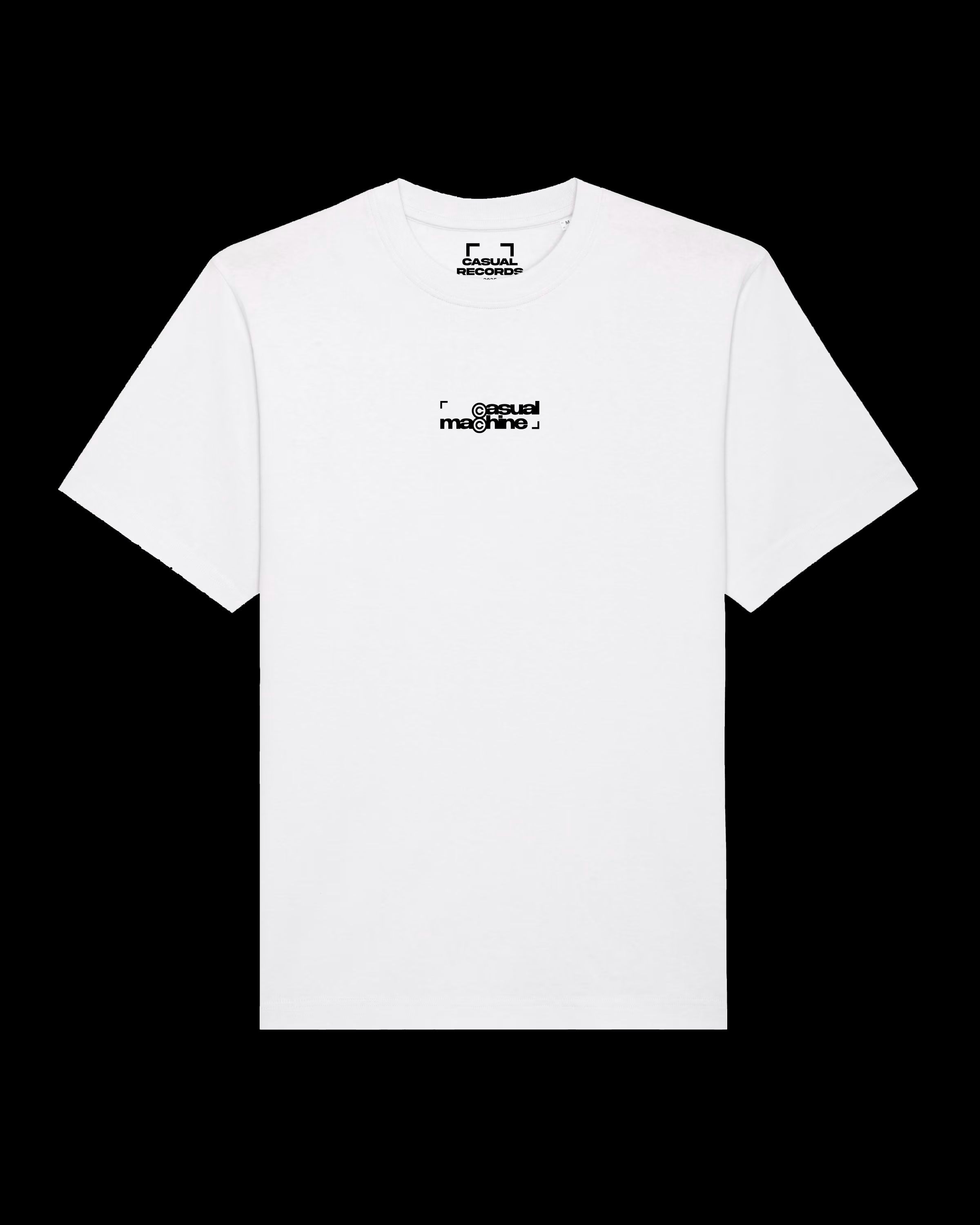 T-shirt Casual Records - Blanc