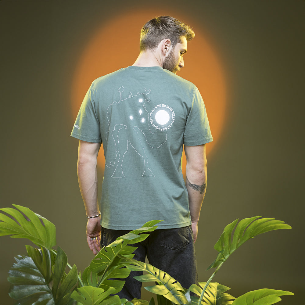 T-shirt Pilier du réel - Vert