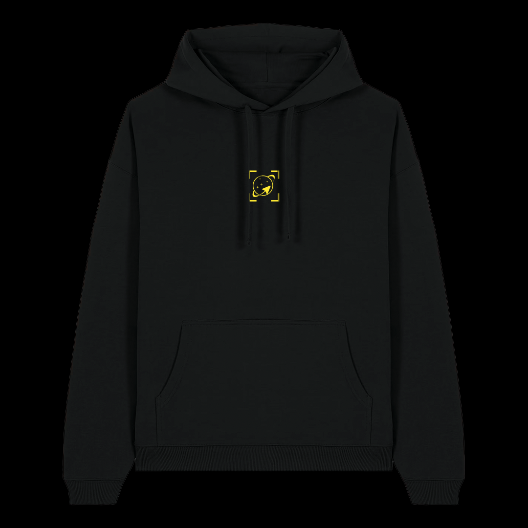 packshot-hoodie-unisexe-noir-impression-serigraphie-avant-coton-biologique