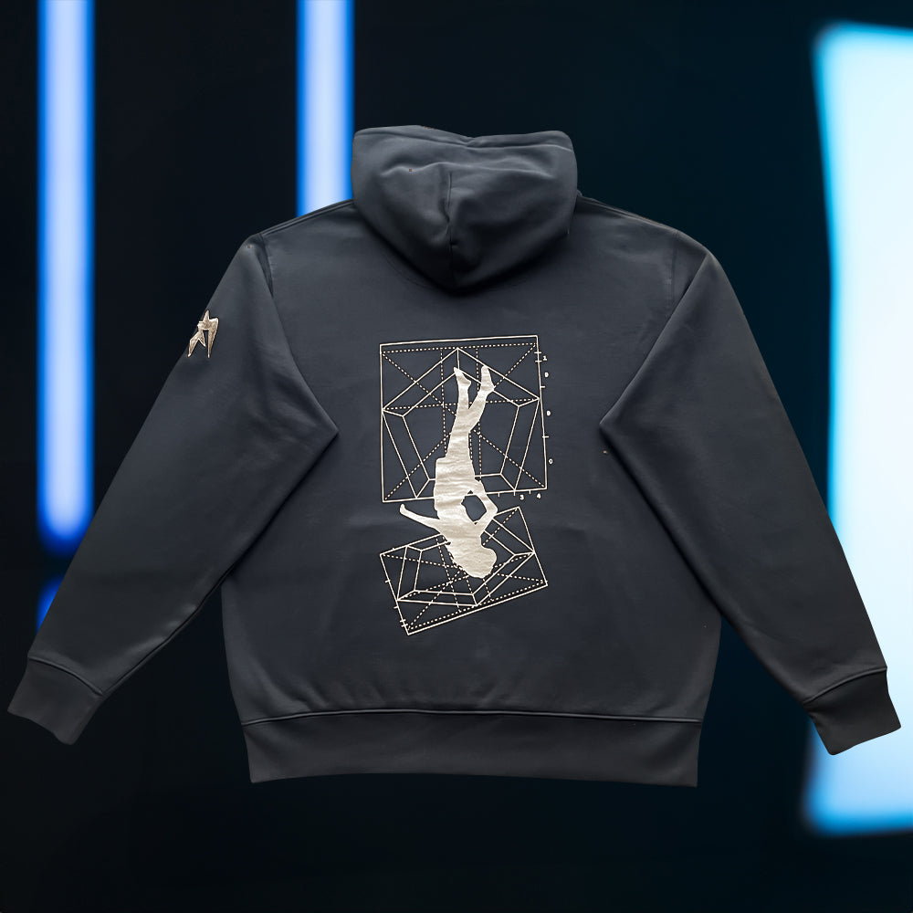 Hoodie Chute imaginaire - Gris