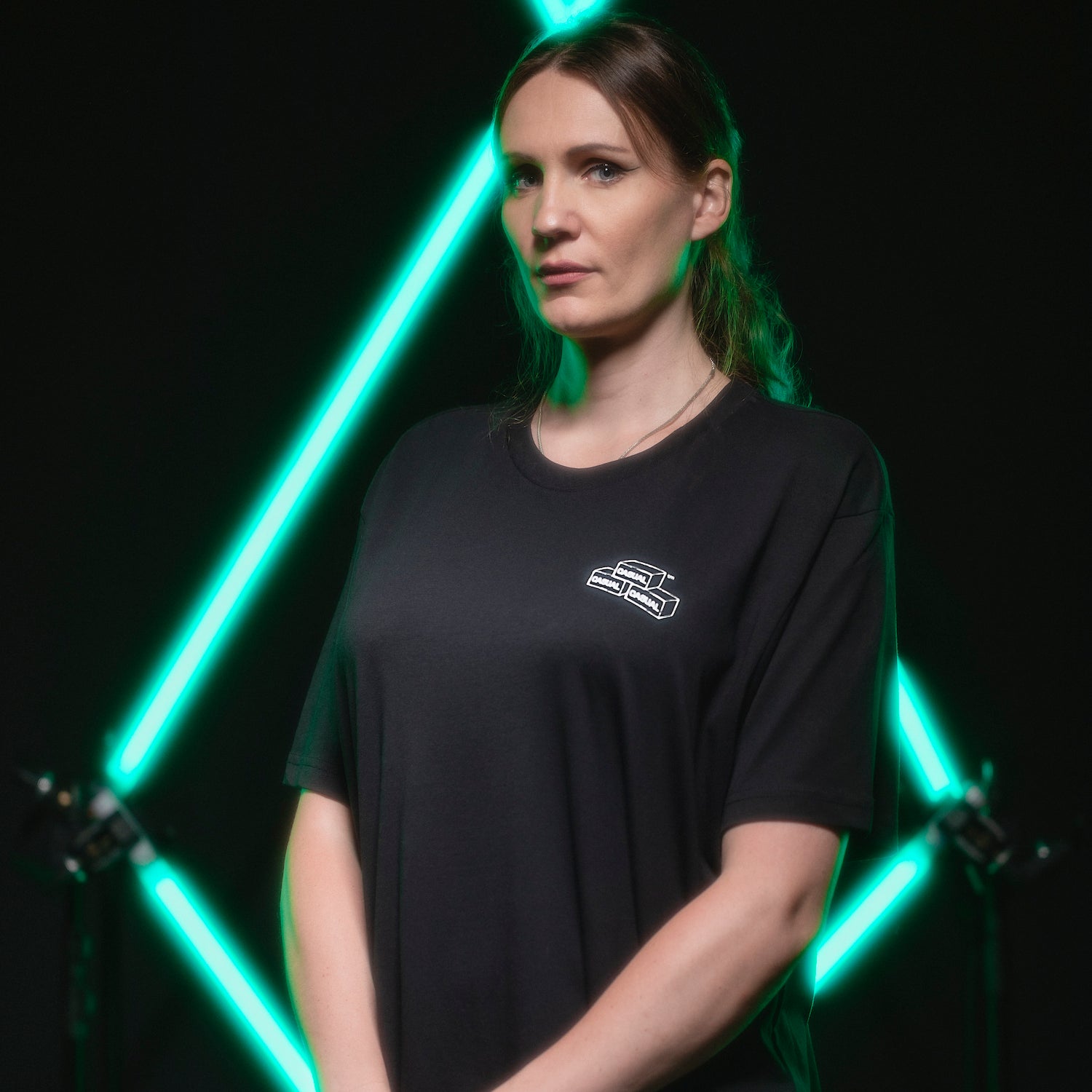 T-shirt Briques - Noir