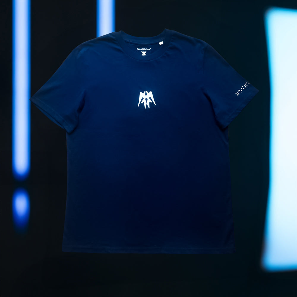 T-shirt Pilier du virtuel - Bleu