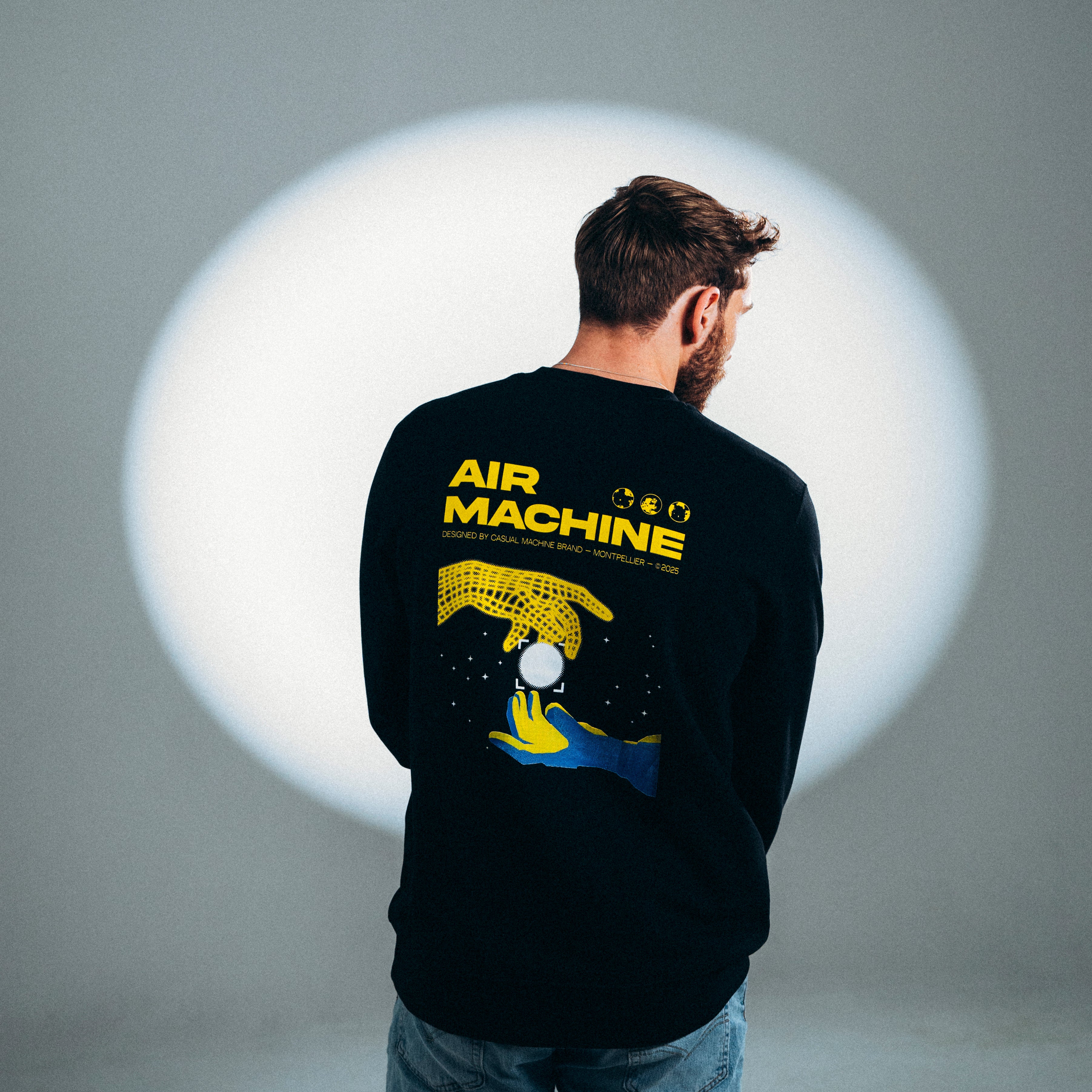 crewneck-unisexe-noir-impression-dos-coton-biologique-file-peigne-350g-air-machine