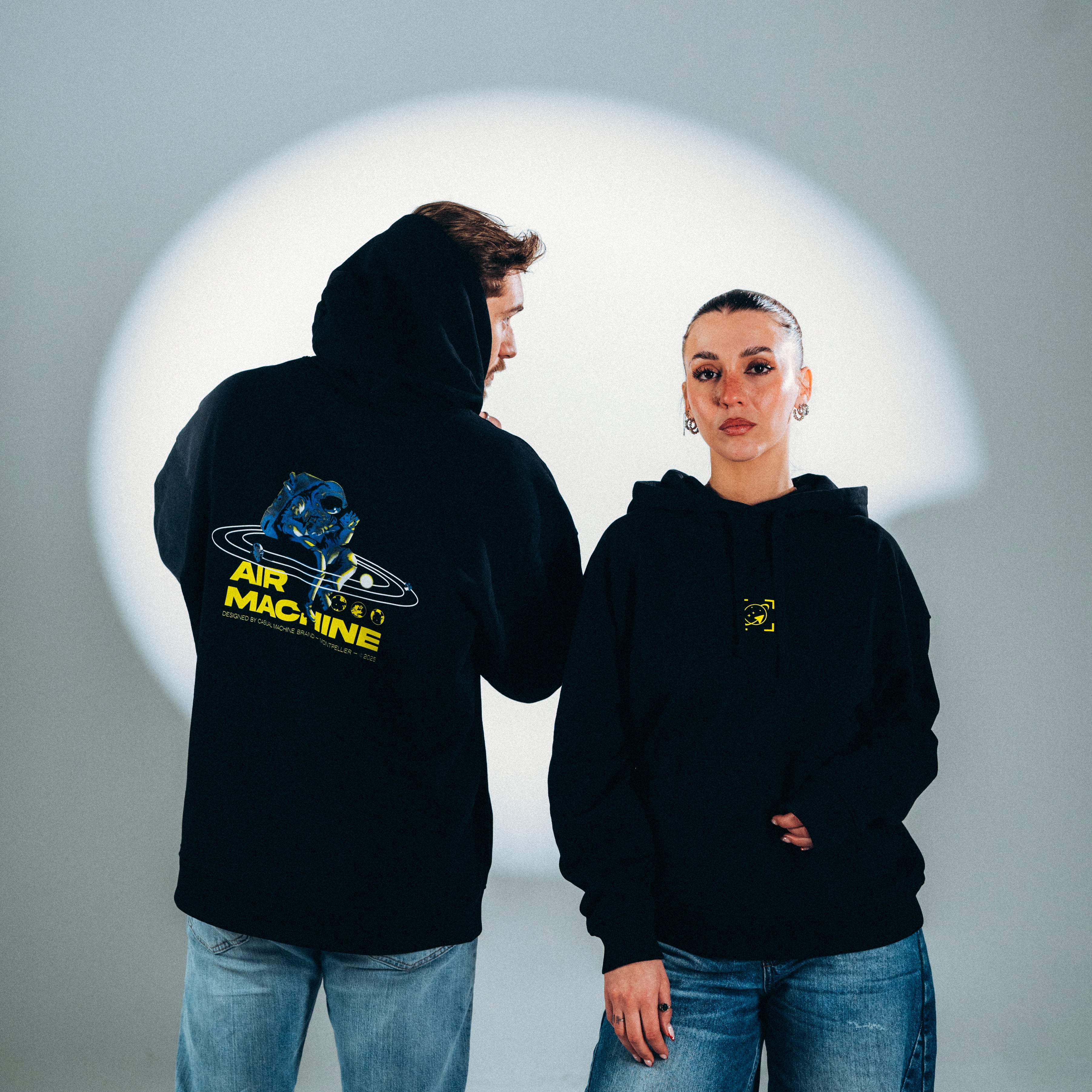 duo-hoodie-sweat-noir-unisexe-impression-dos-serigraphie-avant
