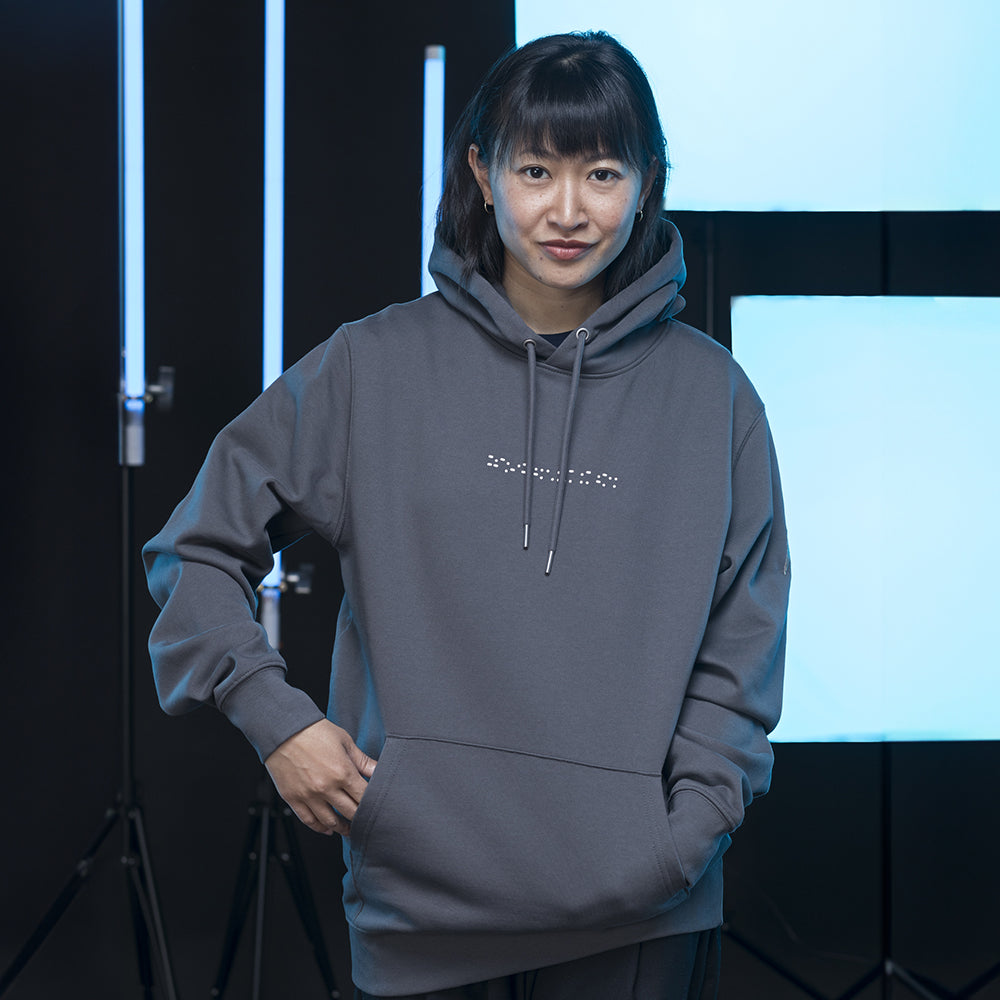 Hoodie Chute imaginaire - Gris