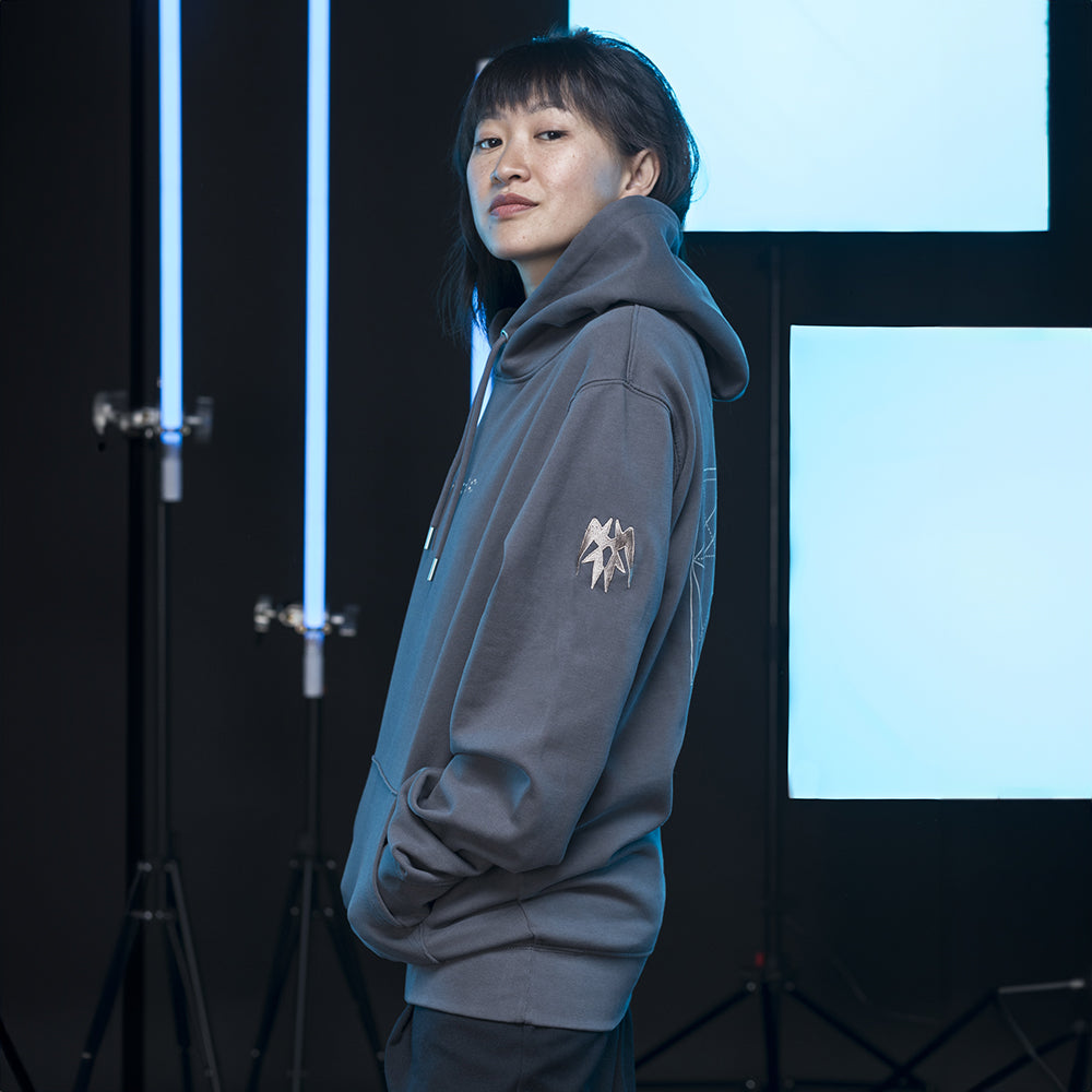 Hoodie Chute imaginaire - Gris