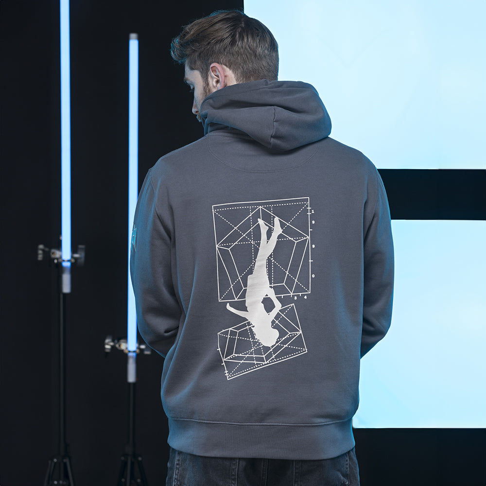 Hoodie Chute imaginaire - Gris