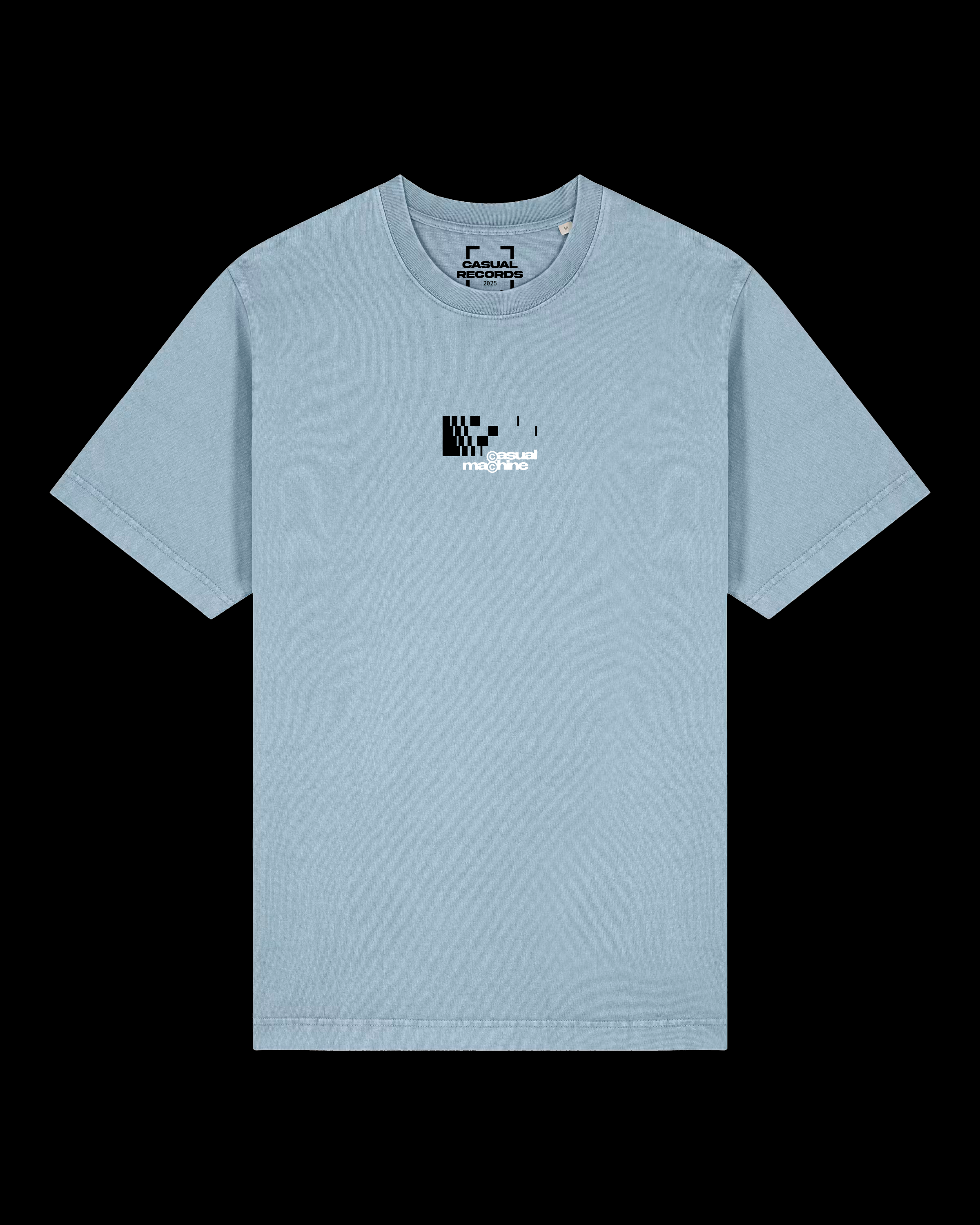 T-shirt Casual Records - Bleu
