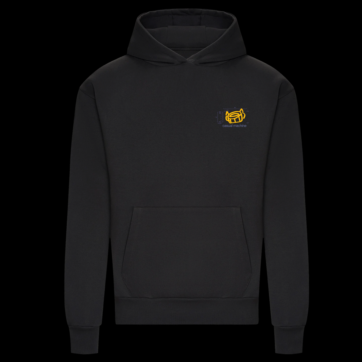 Hoodie Casual × Hangar