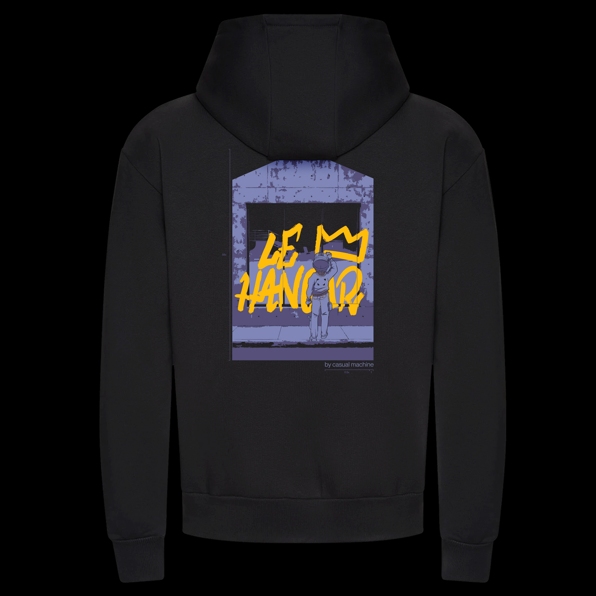 Hoodie Casual × Hangar